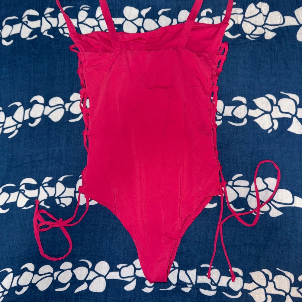 Red One Piece - Picture 3 of 4